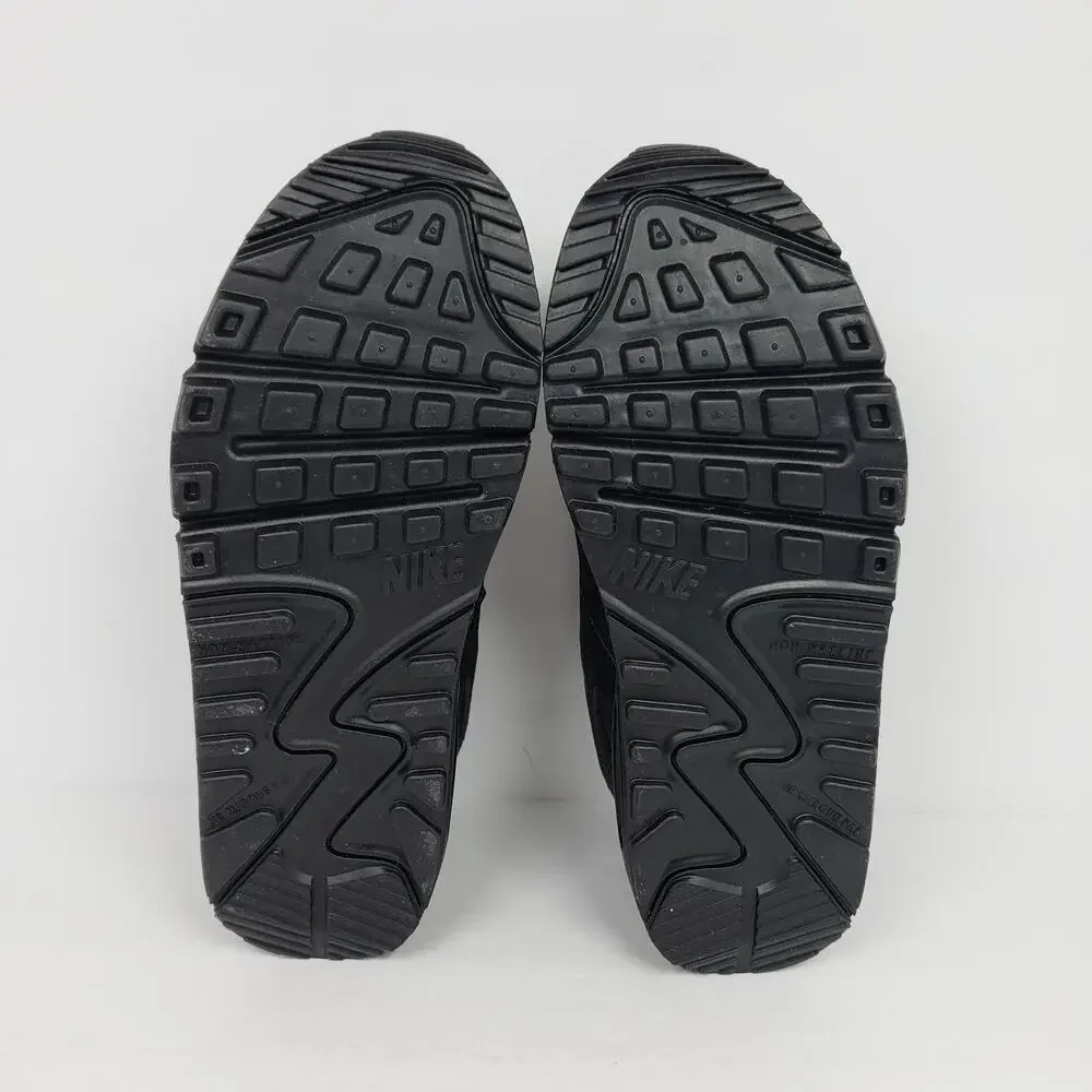 Nike Air Max 90 Youth Size 5Y Womens Sz 6.5 Black Low Sneaker Shoes HF6358-001